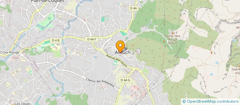 localisation de l'entreprise MADAME LOUHANA HADDAD  ALLAUCH