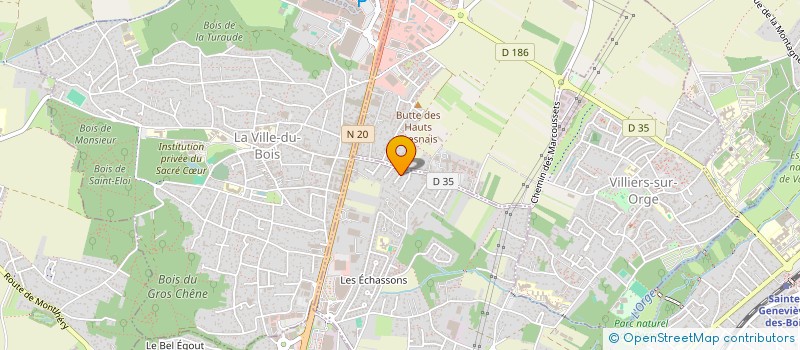 localisation de l'entreprise MADAME LOUHANN HERMAND-BEAUVOIS à LONGPONT-SUR-ORGE