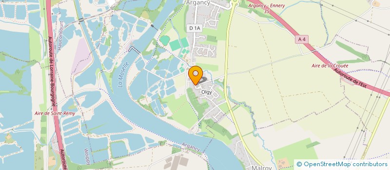 localisation de l'entreprise MADAME LOUIS MAURICE  ARGANCY