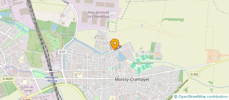 localisation de l'entreprise MADAME LOUISA AMRANI à MOISSY-CRAMAYEL