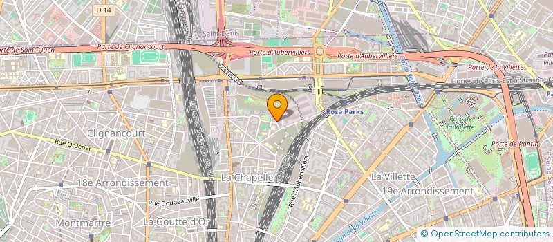 localisation de l'entreprise MADAME LOUISA BARUK KARAMANE  PARIS