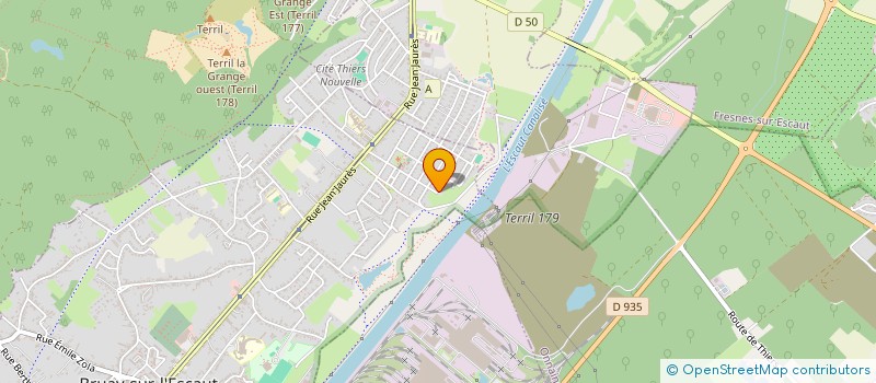 localisation de l'entreprise MADAME LOUISA BELABDLI  BRUAY-SUR-L'ESCAUT