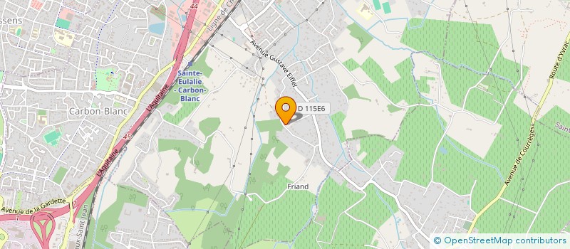 localisation de l'entreprise MADAME LOUISA BOUREMA  SAINTE-EULALIE