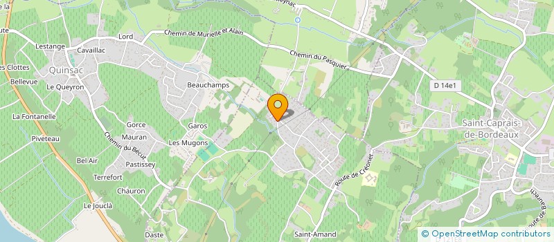 localisation de l'entreprise MADAME LOUISA BUISSON  CAMBES