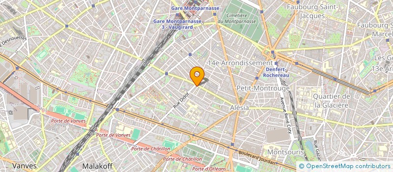 localisation de l'entreprise MADAME LOUISA CAO  PARIS