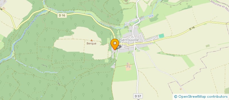 localisation de l'entreprise MADAME LOUISA DI MEO  SERROUVILLE