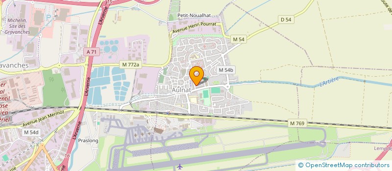 localisation de l'entreprise MADAME LOUISA DRIFEL  AULNAT