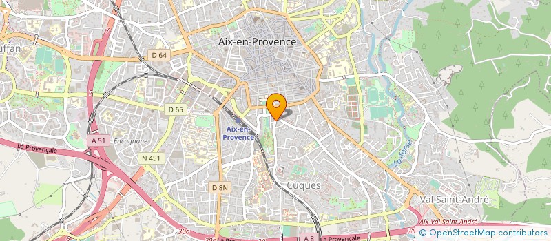 localisation de l'entreprise MADAME LOUISA GIRARD à AIX-EN-PROVENCE