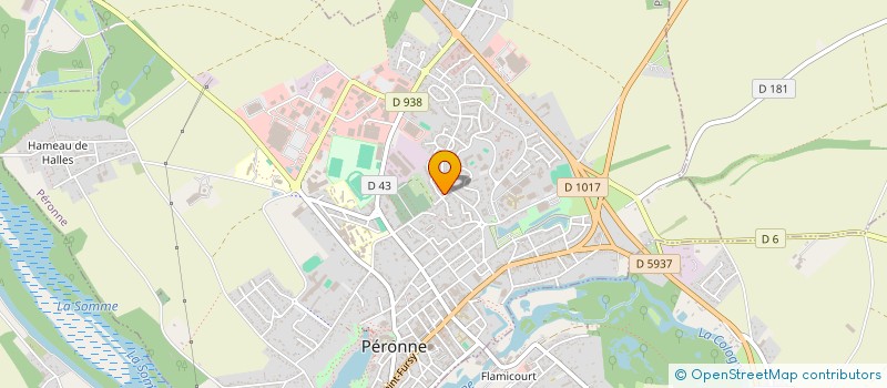 localisation de l'entreprise MADAME LOUISA MALEK à PERONNE