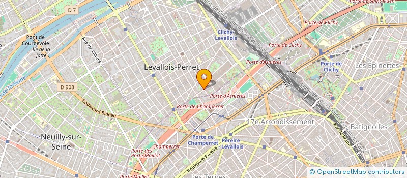 localisation de l'entreprise MADAME LOUISA MANSOURI à LEVALLOIS-PERRET
