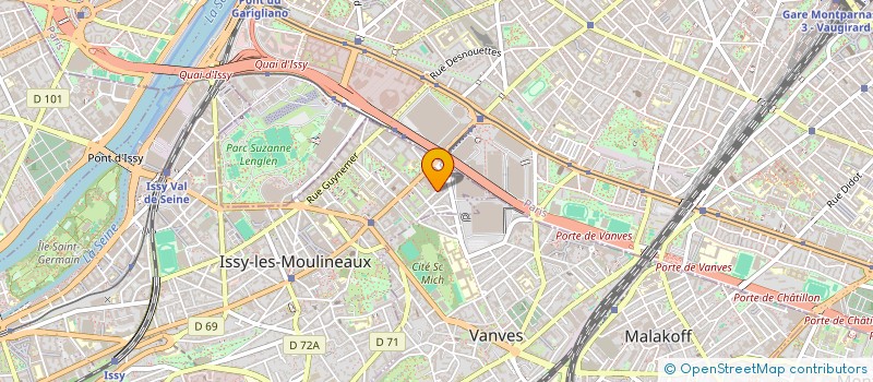 localisation de l'entreprise MADAME LOUISA MEGHRAOUI à ISSY-LES-MOULINEAUX
