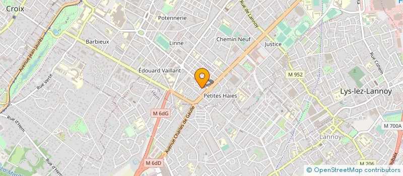 localisation de l'entreprise MADAME LOUISA MERABET  ROUBAIX