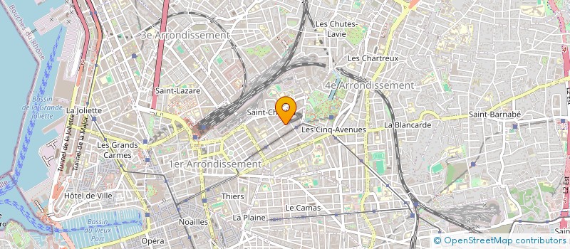 localisation de l'entreprise MADAME LOUISA MKRTCHYAN  MARSEILLE