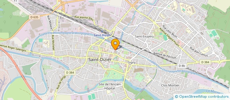 localisation de l'entreprise MADAME LOUISA MOSTEFAOUI à SAINT-DIZIER