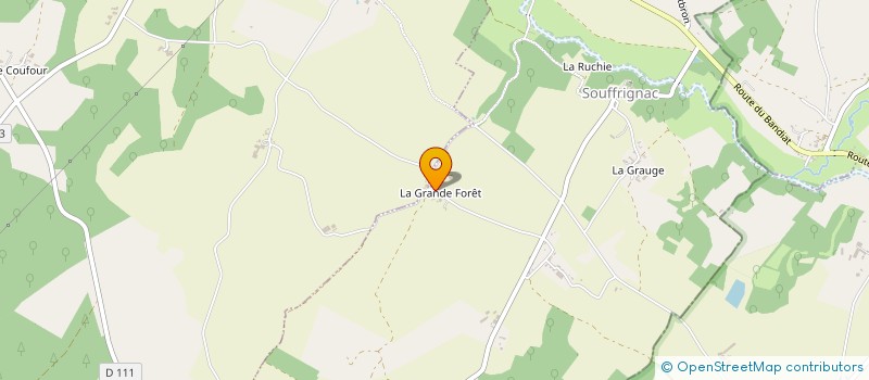 localisation de l'entreprise MADAME LOUISA MOUHOUB à SOUFFRIGNAC
