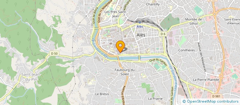 localisation de l'entreprise MADAME LOUISA OUADIR à ALES
