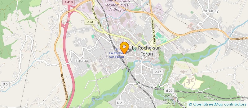 localisation de l'entreprise MADAME LOUISA PERRULAZ  SAINT-PIERRE-EN-FAUCIGNY