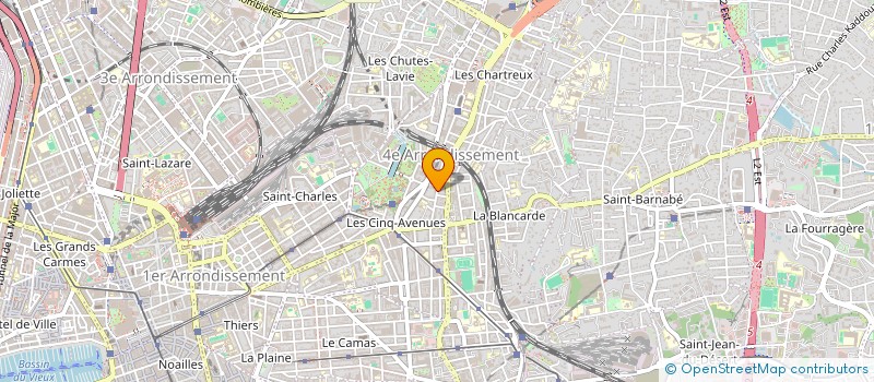 localisation de l'entreprise MADAME LOUISA RAFFED à MARSEILLE