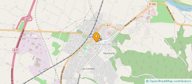 localisation de l'entreprise MADAME LOUISA RAMPON  MIRMANDE