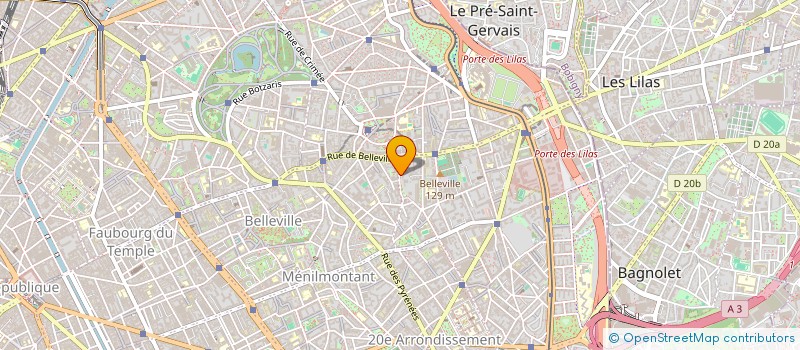 localisation de l'entreprise MADAME LOUISA REHAZ  PARIS