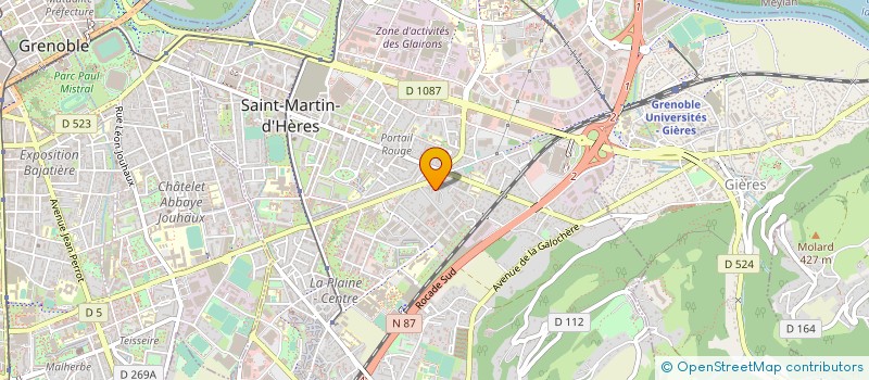 localisation de l'entreprise MADAME LOUISA SI TAYEB  SAINT-MARTIN-D'HERES