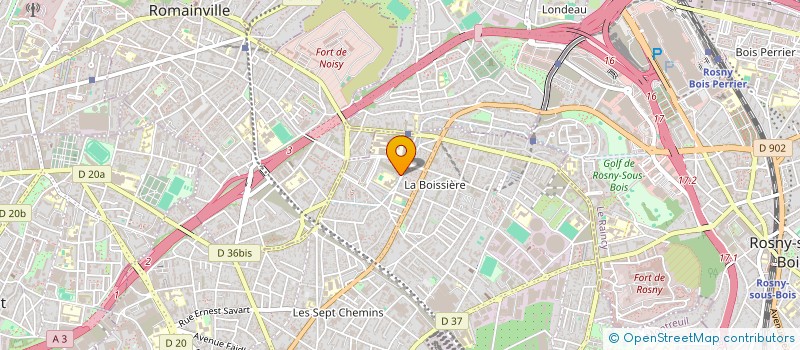 localisation de l'entreprise MADAME LOUISA YOUSFI à MONTREUIL