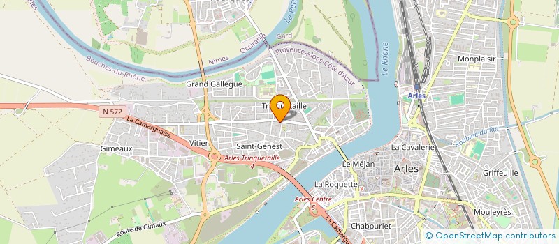 localisation de l'entreprise MADAME LOUISA ZERGAOUI  ARLES