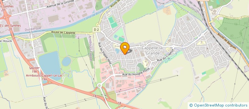 localisation de l'entreprise MADAME LOUISA ZIAMNI  CAPPELLE-LA-GRANDE