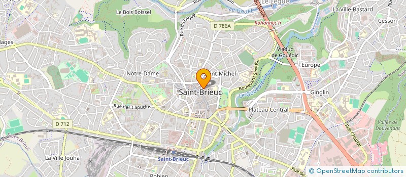 localisation de l'entreprise MADAME LOUISANNE SAUTIER à SAINT-BRIEUC