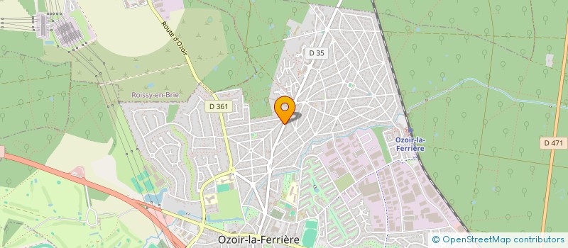 localisation de l'entreprise MADAME LOUISANNE TUDO  OZOIR-LA-FERRIERE