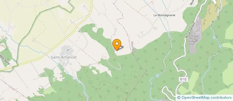 localisation de l'entreprise MADAME LOUISE ABT  SAINT-AMANCET