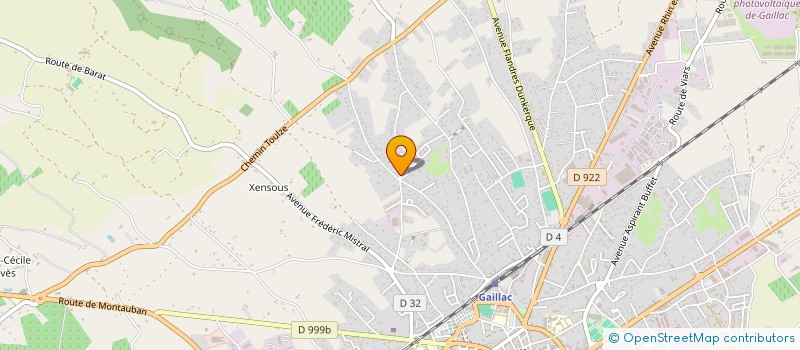 localisation de l'entreprise MADAME LOUISE AIDOUD  GAILLAC