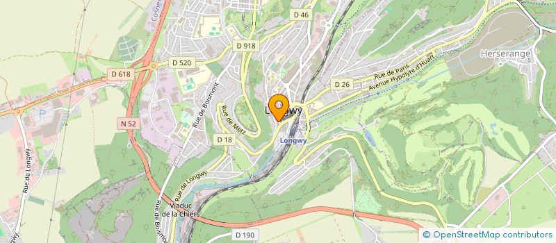 localisation de l'entreprise MADAME LOUISE AIMARD  LONGWY