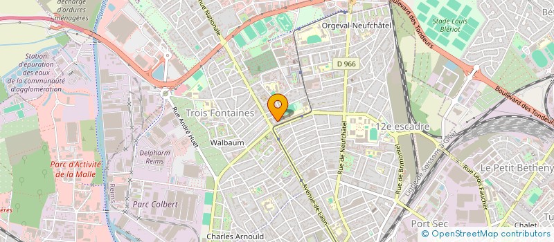 localisation de l'entreprise MADAME LOUISE ALBISSER  REIMS