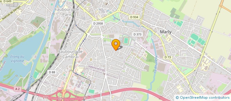 localisation de l'entreprise MADAME LOUISE ALLENDER  VALENCIENNES