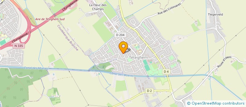 localisation de l'entreprise MADAME LOUISE ALLESINA à TETEGHEM-COUDEKERQUE-VILLAGE