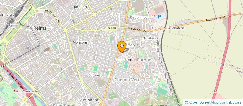 localisation de l'entreprise MADAME LOUISE ALPHONSINE  REIMS