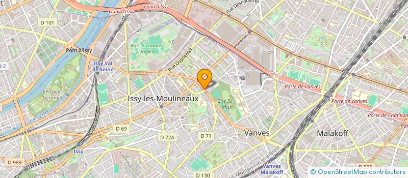 localisation de l'entreprise MADAME LOUISE-AMELIE SAUNIER à ISSY-LES-MOULINEAUX