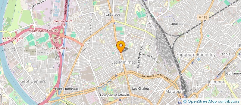 localisation de l'entreprise MADAME LOUISE ANDOUCHE à TOULOUSE