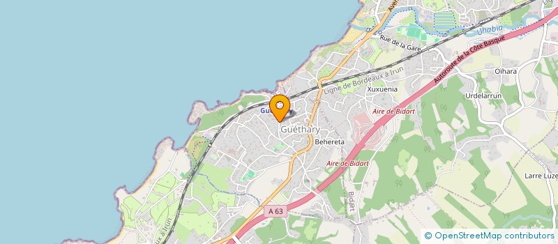 localisation de l'entreprise MADAME LOUISE-ANNA ROITFELD  GUETHARY