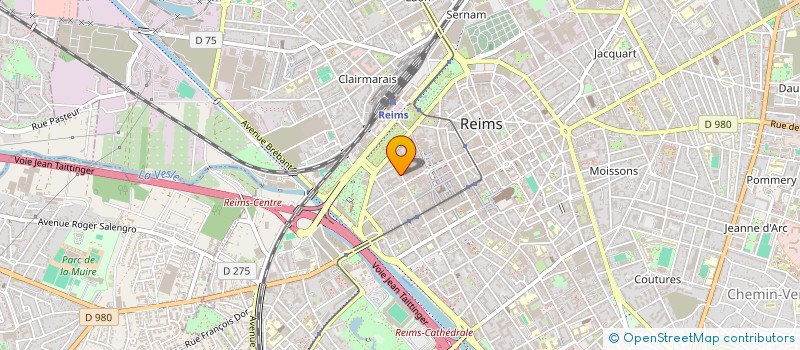 localisation de l'entreprise MADAME LOUISE ANSAY  REIMS