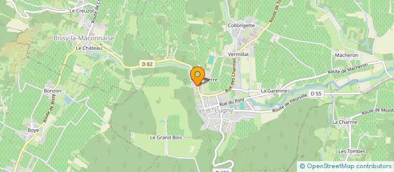 localisation de l'entreprise MADAME LOUISE ASPDEN à LUGNY
