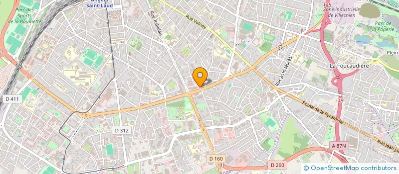 localisation de l'entreprise MADAME LOUISE ASSERAY à ANGERS
