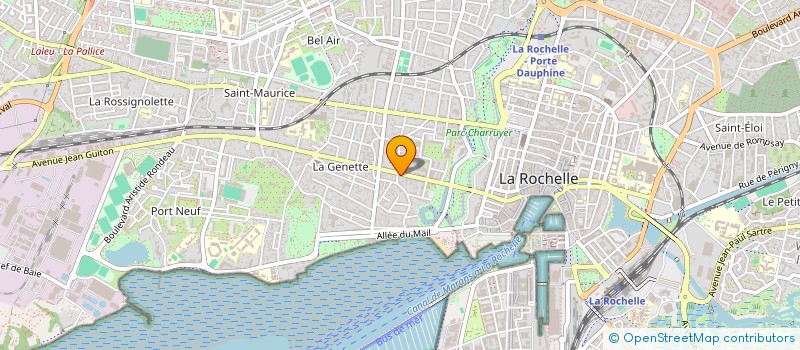 localisation de l'entreprise MADAME LOUISE AUDIER  LA ROCHELLE