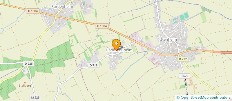 localisation de l'entreprise MADAME LOUISE BAGOT  WOLFISHEIM