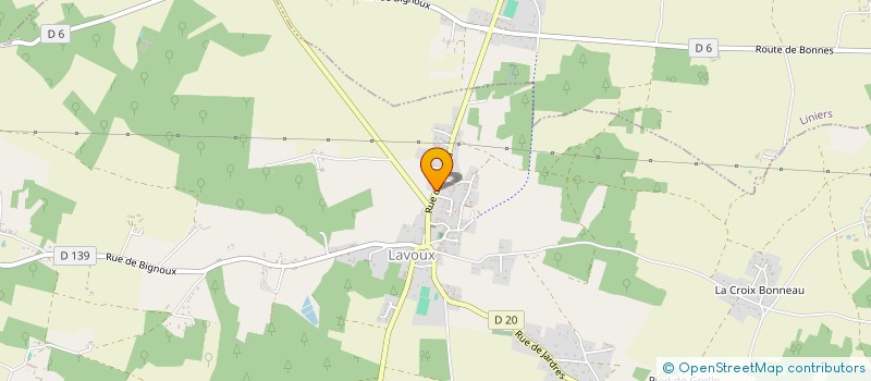 localisation de l'entreprise MADAME LOUISE BARATON  LAVOUX