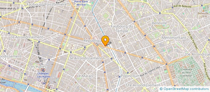 localisation de l'entreprise MADAME LOUISE BARBE  PARIS