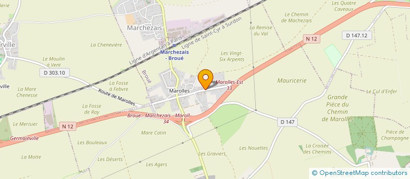 localisation de l'entreprise MADAME LOUISE BEAUVAIS à BROUE