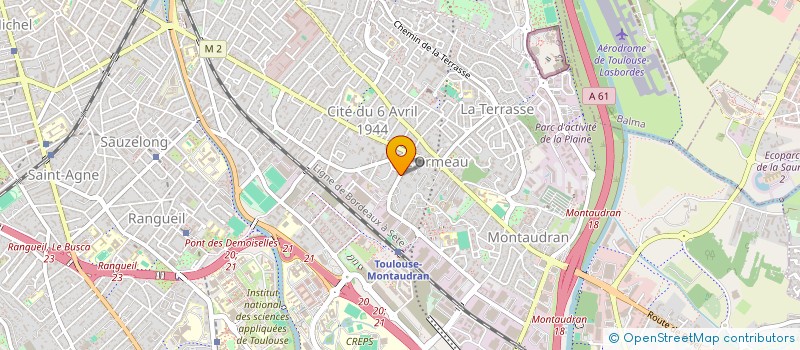localisation de l'entreprise MADAME LOUISE BELLOC à TOULOUSE
