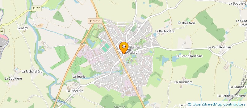 localisation de l'entreprise MADAME LOUISE BELLOM à MONTAIGU-VENDEE